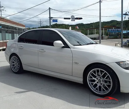 자동차 순정휠복원 BMW320I 실버 휠도색 후기! / 원주시 소초면