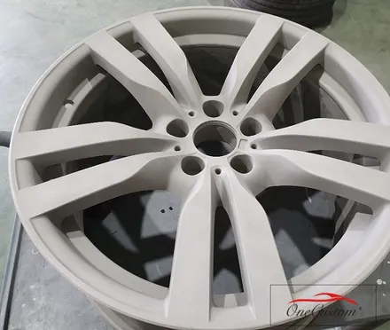 다이아컷팅 BMW X6 다이아몬드 컷팅 휠복원 / 원주시 소초면
