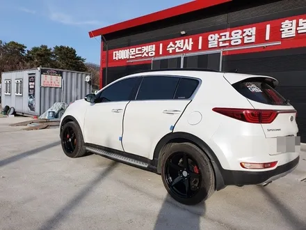 국산차휠수리 소렌토 블랙유광 휠도색 휠복원! / 원주시 소초면