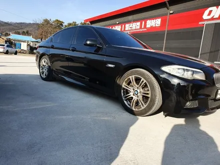 튜닝샵 휠복원 휠도색 BMW 520D 블랙크롬 휠수리까지! / 원주시 소초면