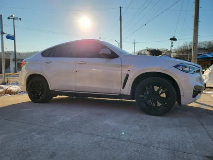 춘천휠도색 bmw x6 블랙유광 휠도색 휠복원 휠수리 시공소개! / 원주시 소초면