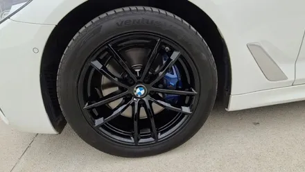 제천휠복원 bmw 530i 블랙유광 휠도색 휠수리 시공결과! / 원주시 소초면