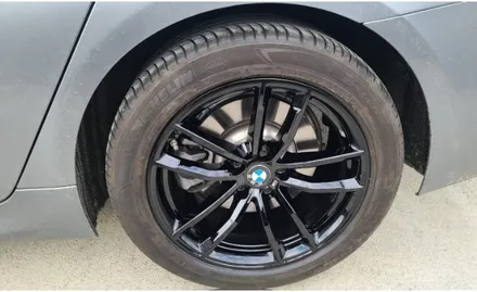 제천휠수리 bmw 520d 블랙유광 휠도색 휠복원 휠수리! / 원주시 소초면
