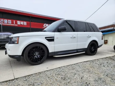원주휠도색 레인지로버 블랙유광 휠도색 휠복원 휠수리 시공! / 원주시 소초면