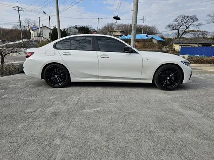 충주휠도색 BMW 320D 블랙유광 휠도색 시공결과와 과정은! / 원주시 소초면