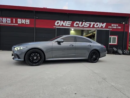 휠도색비용 벤츠 CLS 맷블랙 휠도색 작업소개 하기! / 원주시 소초면