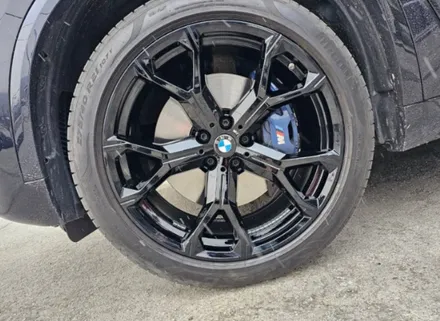 원주휠복원 BMW X5 유광블랙 휠도색 작업사진! / 원주시 소초면