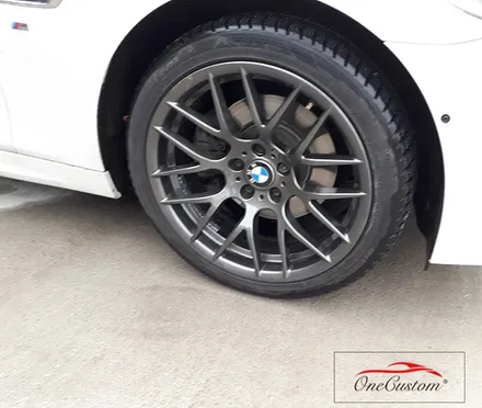 원주 휠수리전문점 BMW 건메탈 훨도색 작업결과! / 원주시 소초면