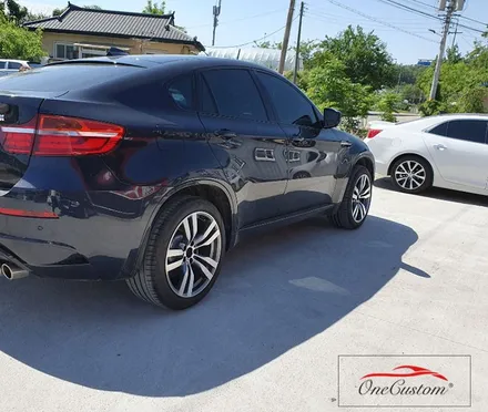 다이아컷팅 BMW X6 다이아몬드 컷팅 휠복원 / 원주시 소초면