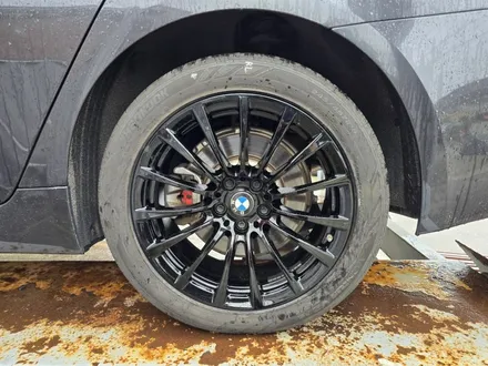 제천휠수리 BMW 520D 블랙유광 휠도색 작업 전후 사진! / 원주시 소초면