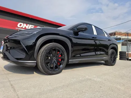 원주휠도색 BYD 블랙유광 휠도색 작업 사진! / 원주시 소초면