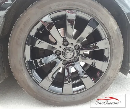 휠수리전문점 안산휠복원 BMW 528I 유광블랙 휠도색 결과물! / 원주시 소초면