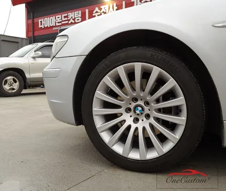자동차 휠도색 BMW 750I 19인치 순정휠복원 작업! / 원주시 소초면