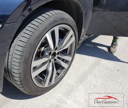 다이아컷팅 BMW X6 다이아몬드 컷팅 휠복원 / 원주시 소초면