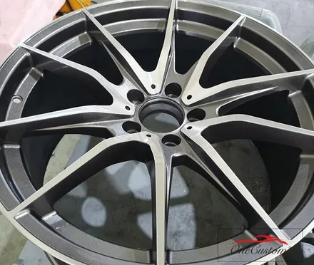 순정휠 휠수리 벤츠 SLK 350  다이아컷팅 휠 휠복원! / 원주시 소초면