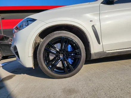 춘천휠도색 bmw x6 블랙유광 휠도색 휠복원 휠수리 시공소개! / 원주시 소초면