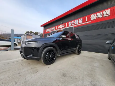 여주휠복원 토레스 블랙유광 휠도색 작업 결과 소개! / 원주시 소초면