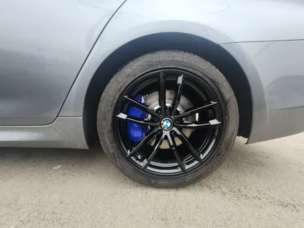 휠도색비용 BMW 5시리즈 블랙유광 휠도색 시공! / 원주시 소초면