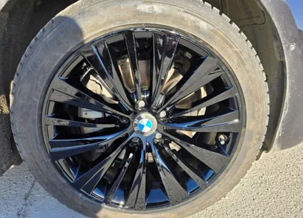 충주휠복원 BMW 5GT 블랙유광 휠도색 작업사진! / 원주시 소초면