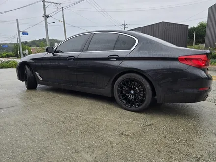 제천휠수리 BMW 520D 블랙유광 휠도색 작업 전후 사진! / 원주시 소초면