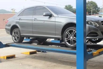 [원주휠복원] 벤츠 E250d 고스트크롬 / 원주시 소초면