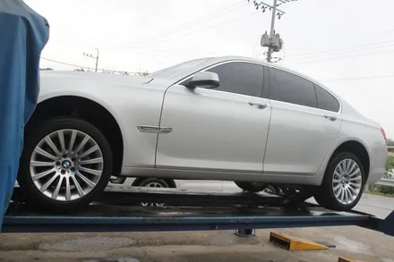 [원주휠복원] bmw 740d 19휠 작업 / 원주시 소초면