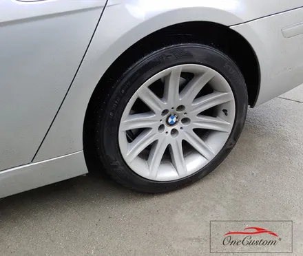 자동차 휠도색 BMW 750I 19인치 순정휠복원 작업! / 원주시 소초면