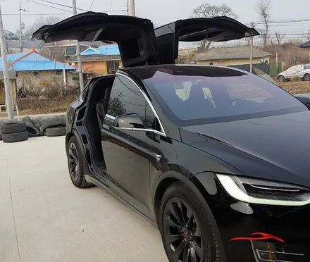 수입차휠복원 테슬라 카본 수전사 휠도색! / 원주시 소초면
