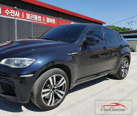 다이아컷팅 BMW X6 다이아몬드 컷팅 휠복원 / 원주시 소초면
