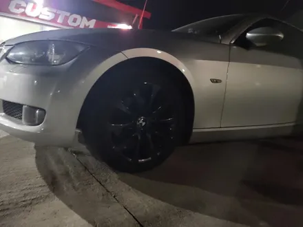 BMW 328i 블랙크롬 휠도색 휠복원 휠수리 / 원주시 소초면
