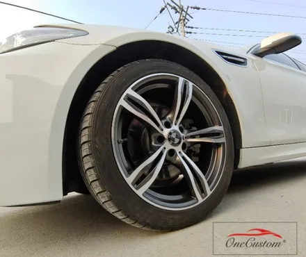 BMW M5 다이아몬드컷팅 휠복원 휠수리 <자동차휠수리><자동차휠복원> / 원주시 소초면
