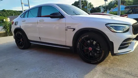 휠카본수전사 벤츠 GLC43 AMG 휠도색 블랙카본수전사 휠캡도색 시공과정! / 원주시 소초면