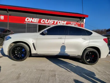 춘천휠도색 bmw x6 블랙유광 휠도색 휠복원 휠수리 시공소개! / 원주시 소초면