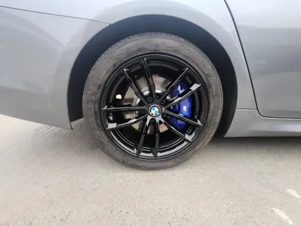 휠도색비용 BMW 5시리즈 블랙유광 휠도색 시공! / 원주시 소초면
