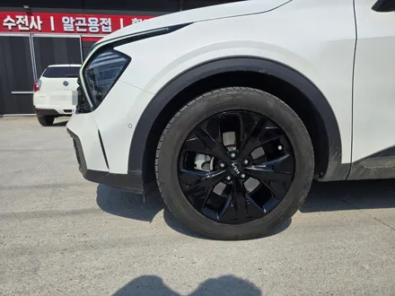 원주휠수리 스포티지 유광블랙 휠도색으로 작업하였습니다! / 원주시 소초면