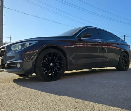 충주휠복원 BMW 5GT 블랙유광 휠도색 작업사진! / 원주시 소초면