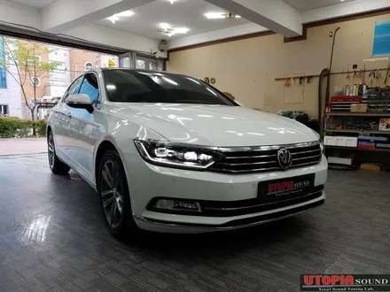 울산수입차카오디오작업/   폭스바겐 PASSAT GT  헤르츠 HS 165 + CDT 센터 스피커 CS 03DVC 장착