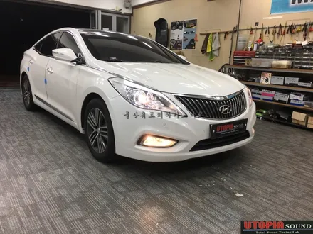 울산카오디오작업 /  그랜져 HG CDT 와이드레인지 HD 02WX A필러 사운드 향상 디자인 작업