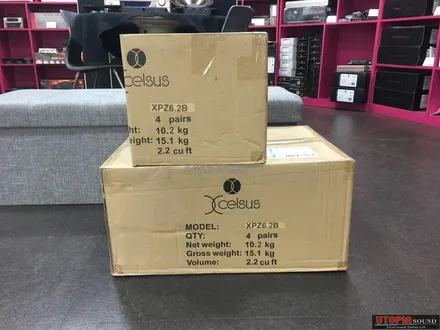 셀수스 XPZ 6.2B 스피커 추가 입고되었습니다.