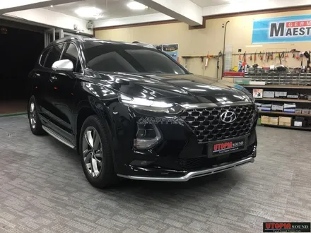 울산카오디오 시트우퍼 )  싼타페 TM JBL Bass Pro SL 시트우퍼를 장착하여 BASS 를 보강시키다