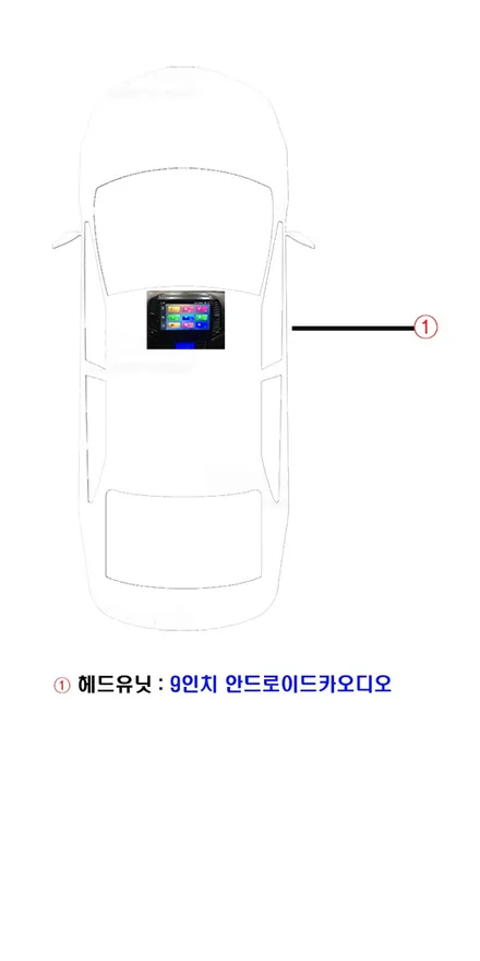 울산안드로이드카오디오8.0 / 싼타페CM 9인치 일체형 안드로이드 9인치 카 오디오 작업