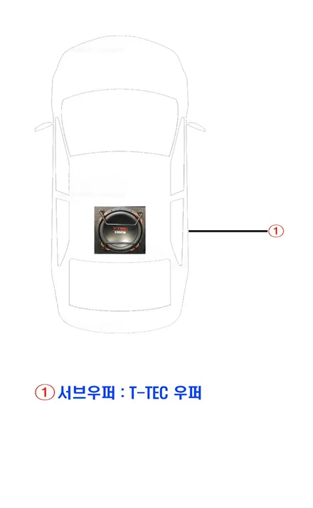 울산카오디오 / 가성비높은 서브우퍼 작업