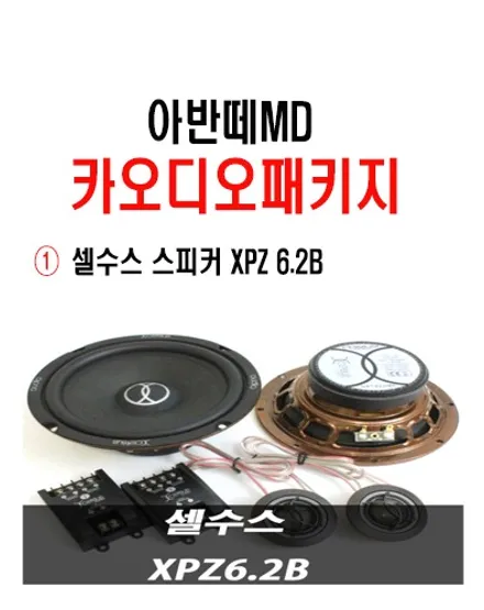 울산셀수스카오디오스피커 / 아반떼MD 셀수스 XPZ6.2B장착