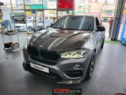 울산BMW안드로이드카오디오/BMW X6인치 안드로이드올인원 교환 장착