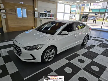 울산아반떼AD 9인치안드로이드작업$ 3D어라운드뷰시공