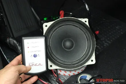 [울산카오디오]   맥스크루즈 JBL BASSPRO SL 8인치     시트우퍼를 장착하여 베이스를 보강시키다