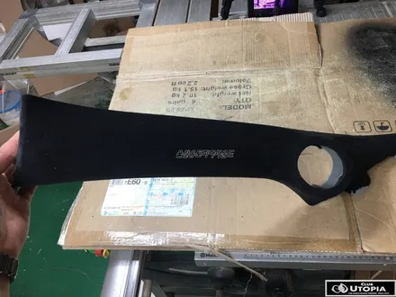 울산카오디오 면발광 LED 고음 스피커 래진 작업