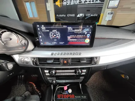 울산BMW안드로이드카오디오/BMW X6인치 안드로이드올인원 교환 장착