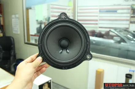 [울산카오디오]  삼성자동차 SM3  미국핸드메이드 수공예 스피커 CDT CL 62V 로 튜닝하다