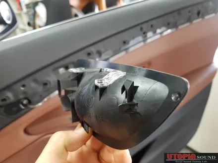 [울산카오디오]   BMW 520D 일본  DIECOCK 2웨이     멀티 스피커를 장착하여 음 튜닝을 하다